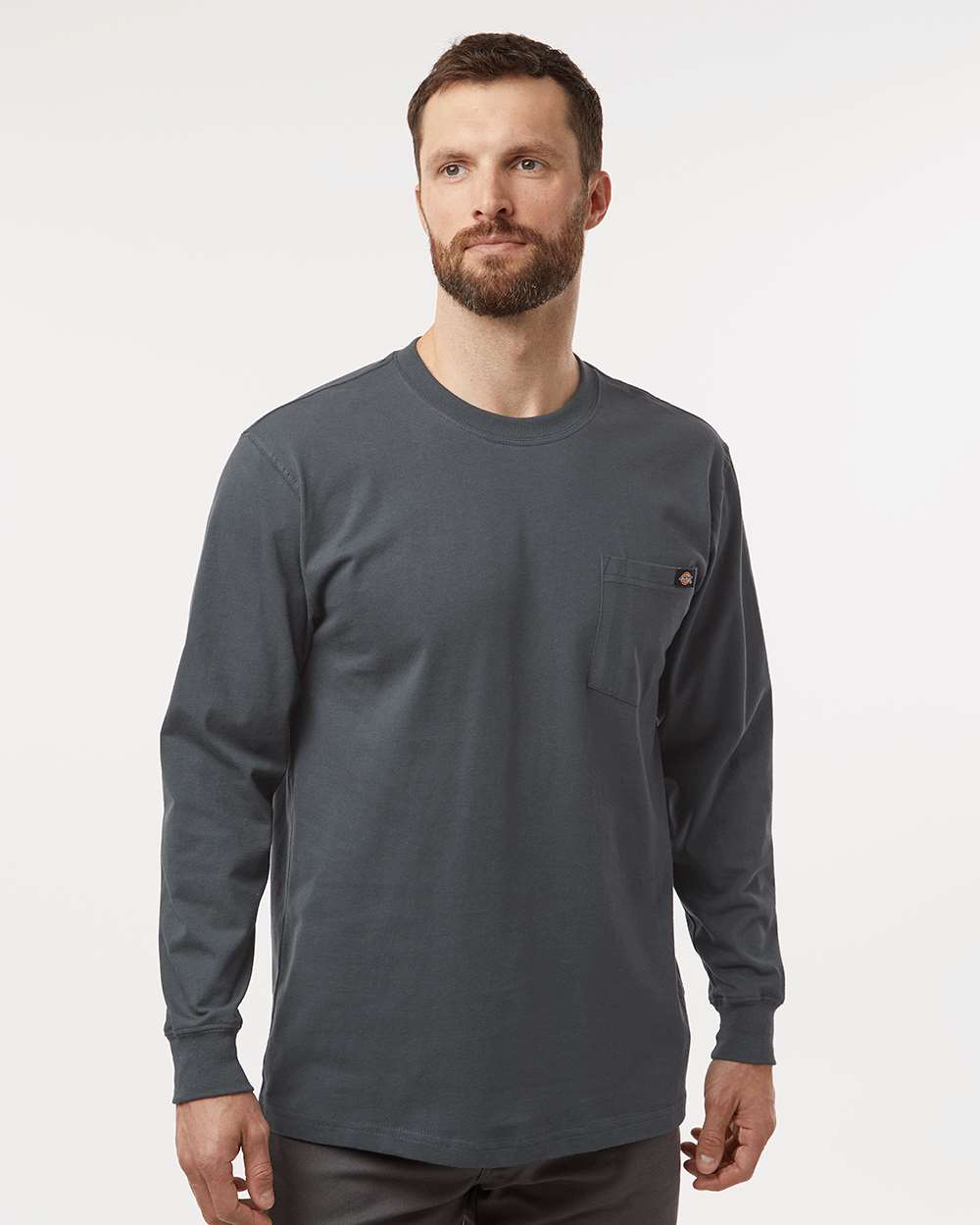 Men's Traditional Heavyweight Long Sleeve T-Shirt