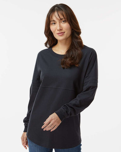 Women's Pom Pom Long Sleeve Jersey T-Shirt