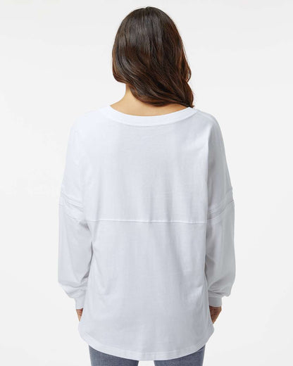 Women's Pom Pom Long Sleeve Jersey T-Shirt