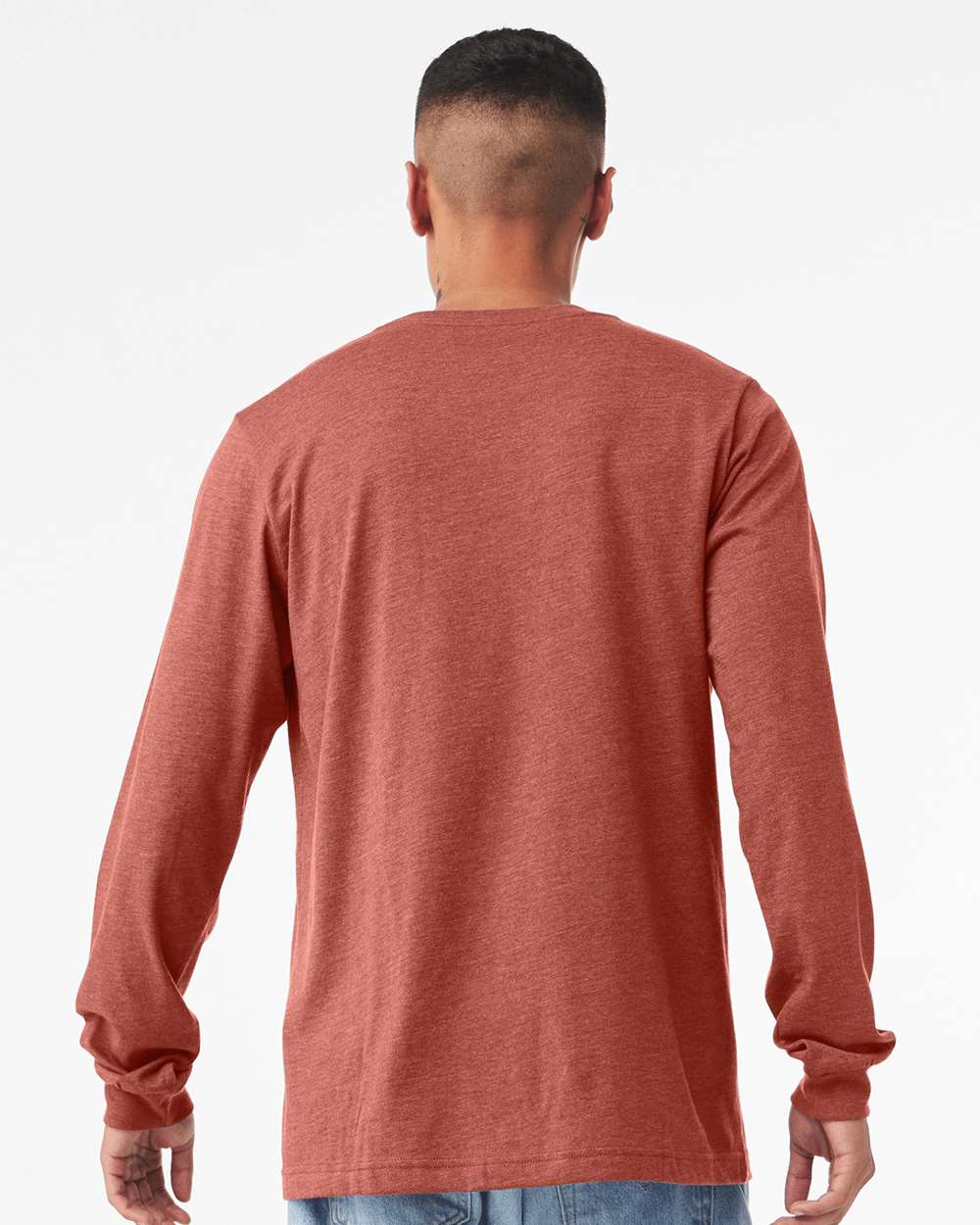 Heather CVC Long Sleeve Tee