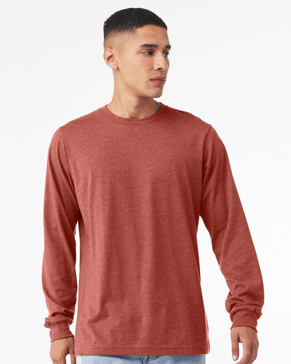 Heather CVC Long Sleeve Tee