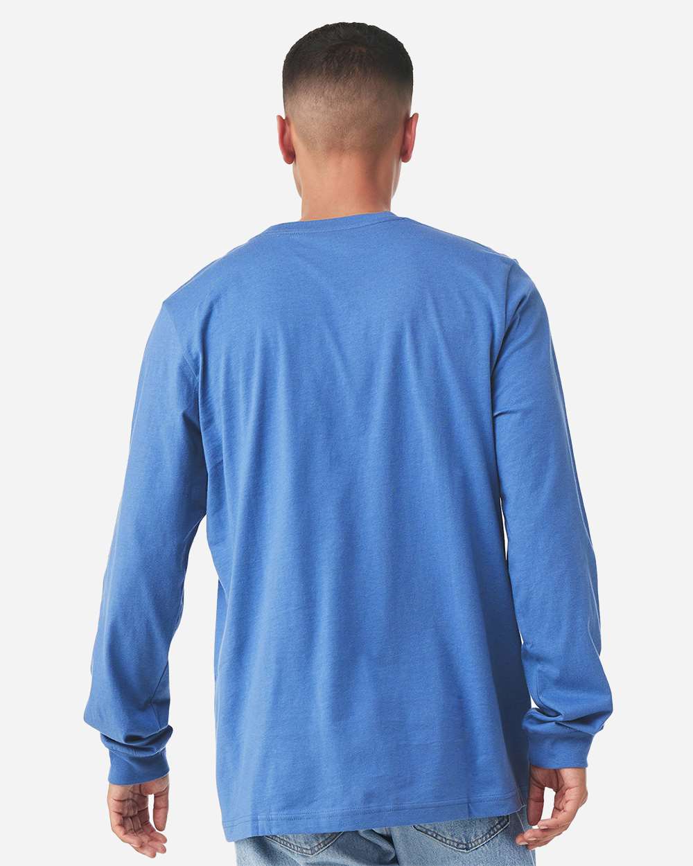 Heather CVC Long Sleeve Tee