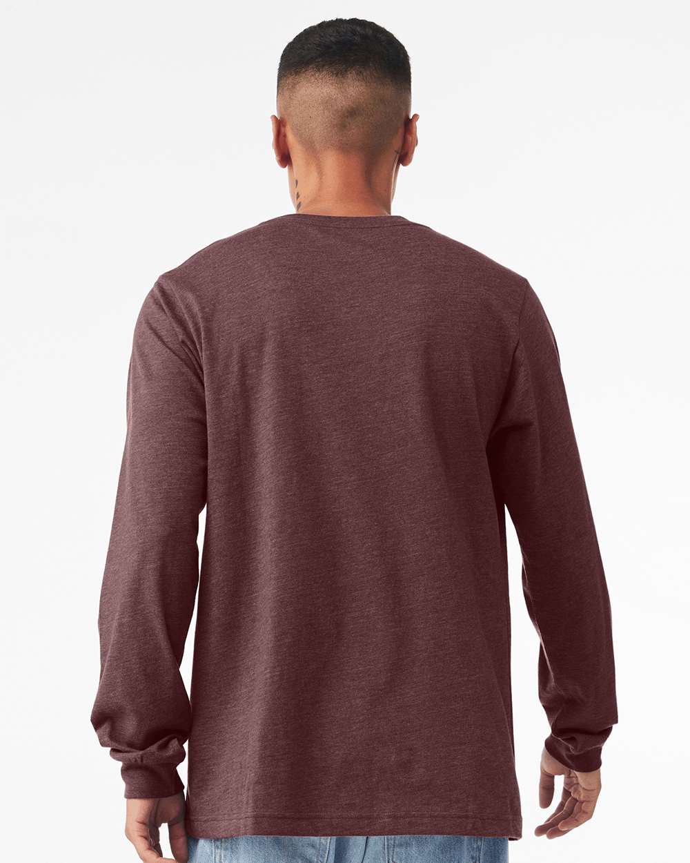 Heather CVC Long Sleeve Tee