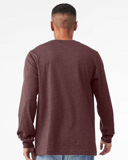 Heather CVC Long Sleeve Tee