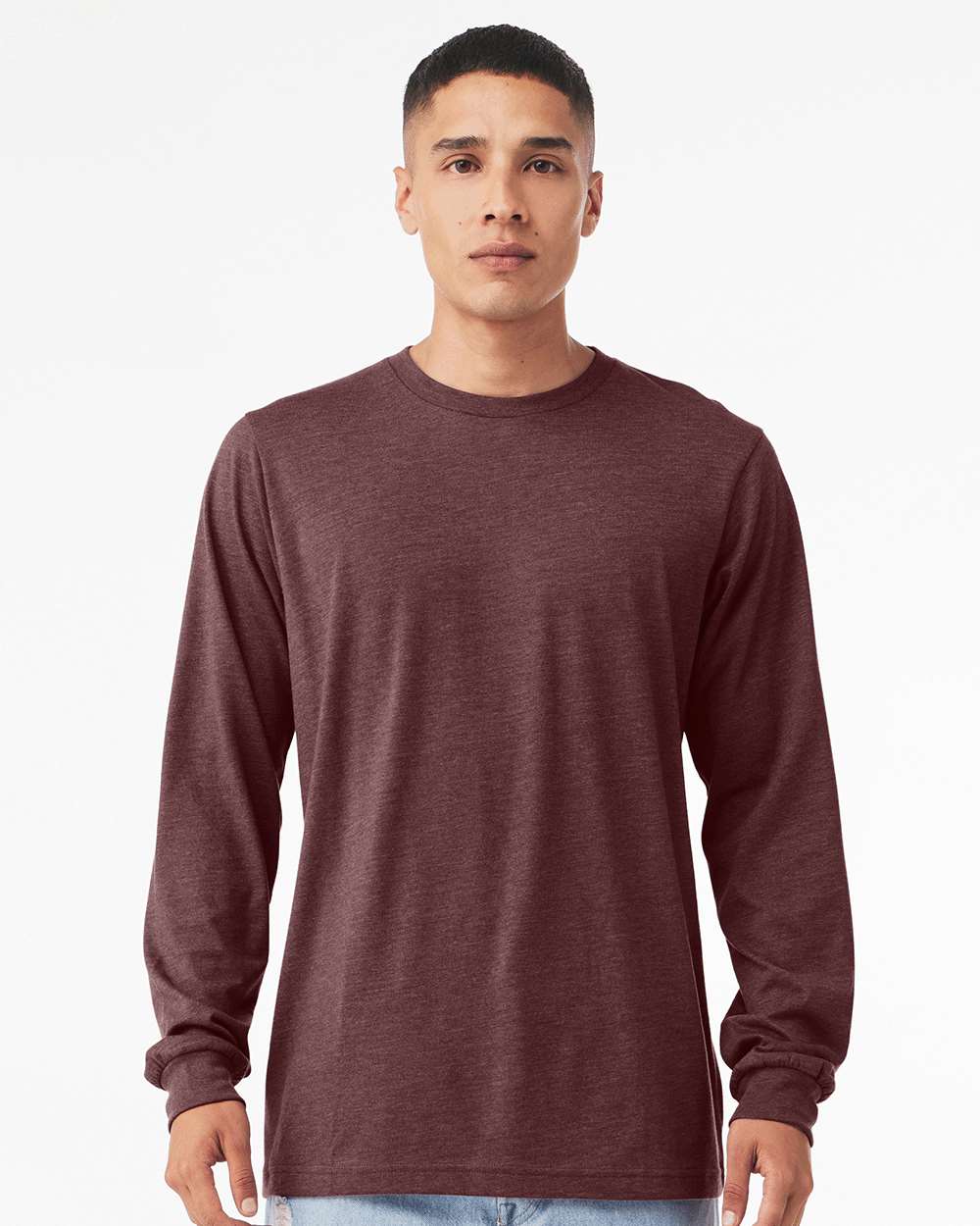 Heather CVC Long Sleeve Tee