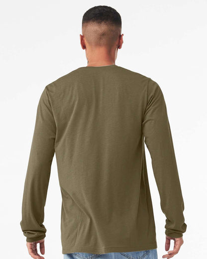 Heather CVC Long Sleeve Tee