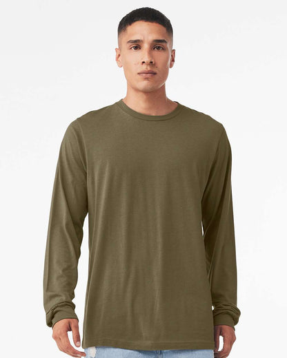 Heather CVC Long Sleeve Tee