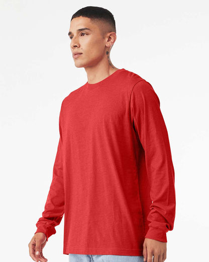 Heather CVC Long Sleeve Tee