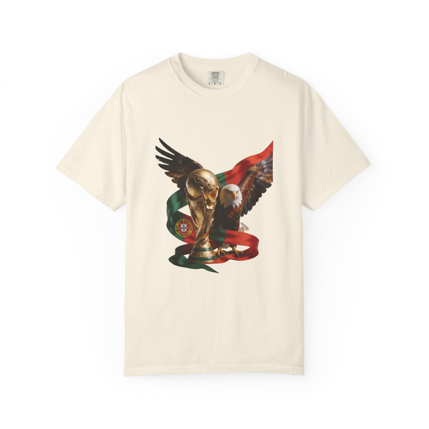 Portugal Football 'Asas da Vitória' Guardian Eagle & Trophy | Premium Graphic Tee
