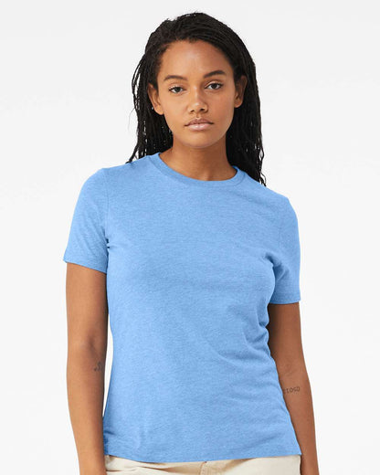 WomenÂ’s Relaxed Fit Heather CVC Tee