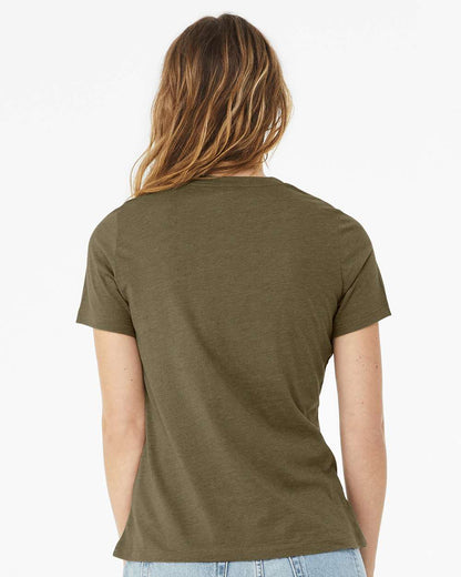 WomenÂ’s Relaxed Fit Heather CVC Tee