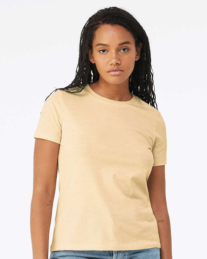 WomenÂ’s Relaxed Fit Heather CVC Tee