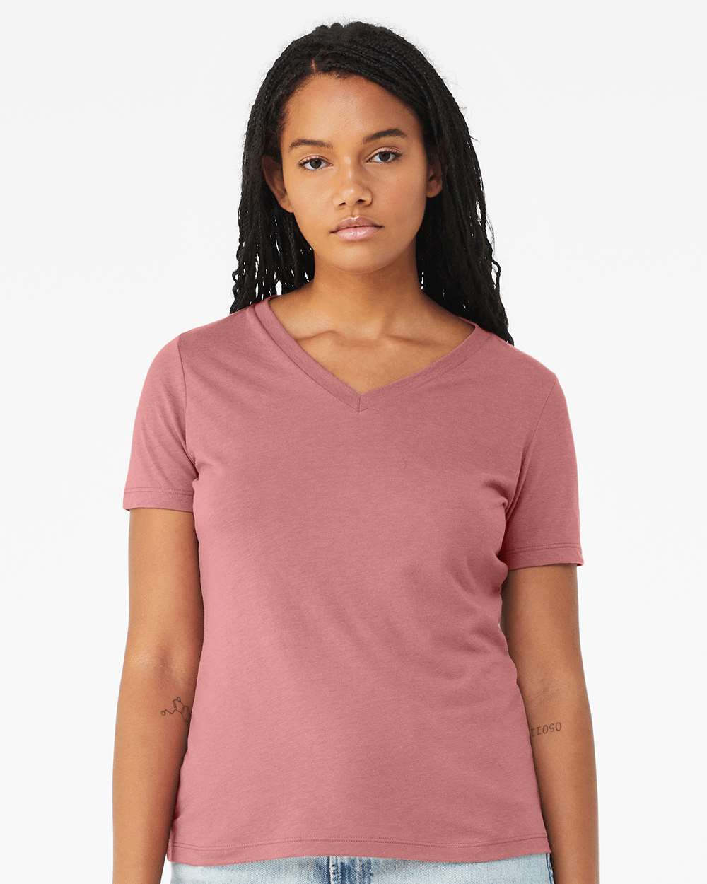 Women's Relaxed Triblend V-Neck Tee