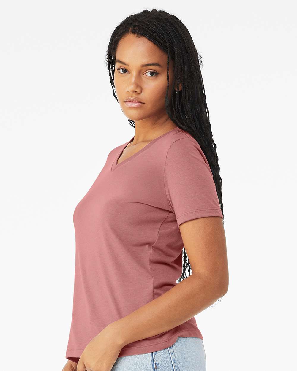 Women's Relaxed Triblend V-Neck Tee