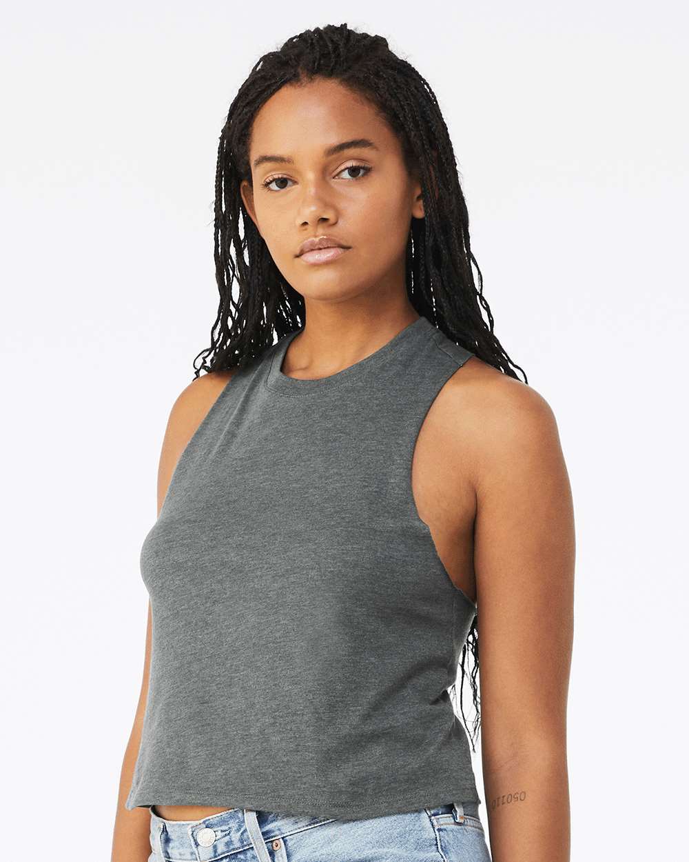 Women's Racerback Crop Tank