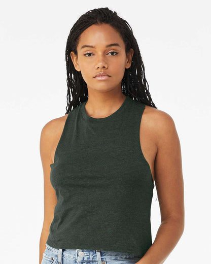 Women's Racerback Crop Tank