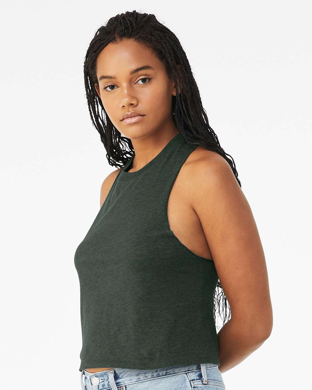 Women's Racerback Crop Tank