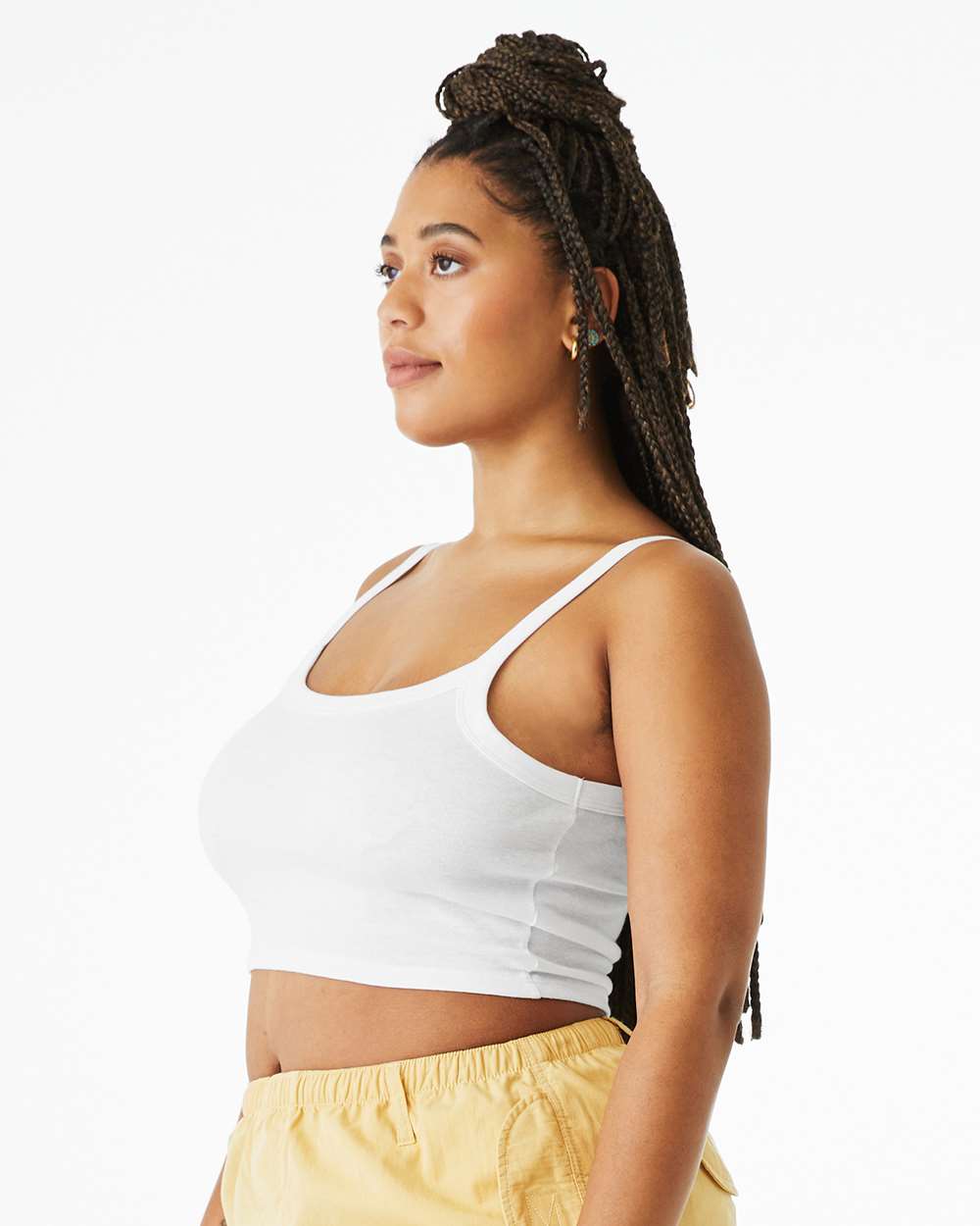 Women's Micro Rib Spaghetti Strap Tank