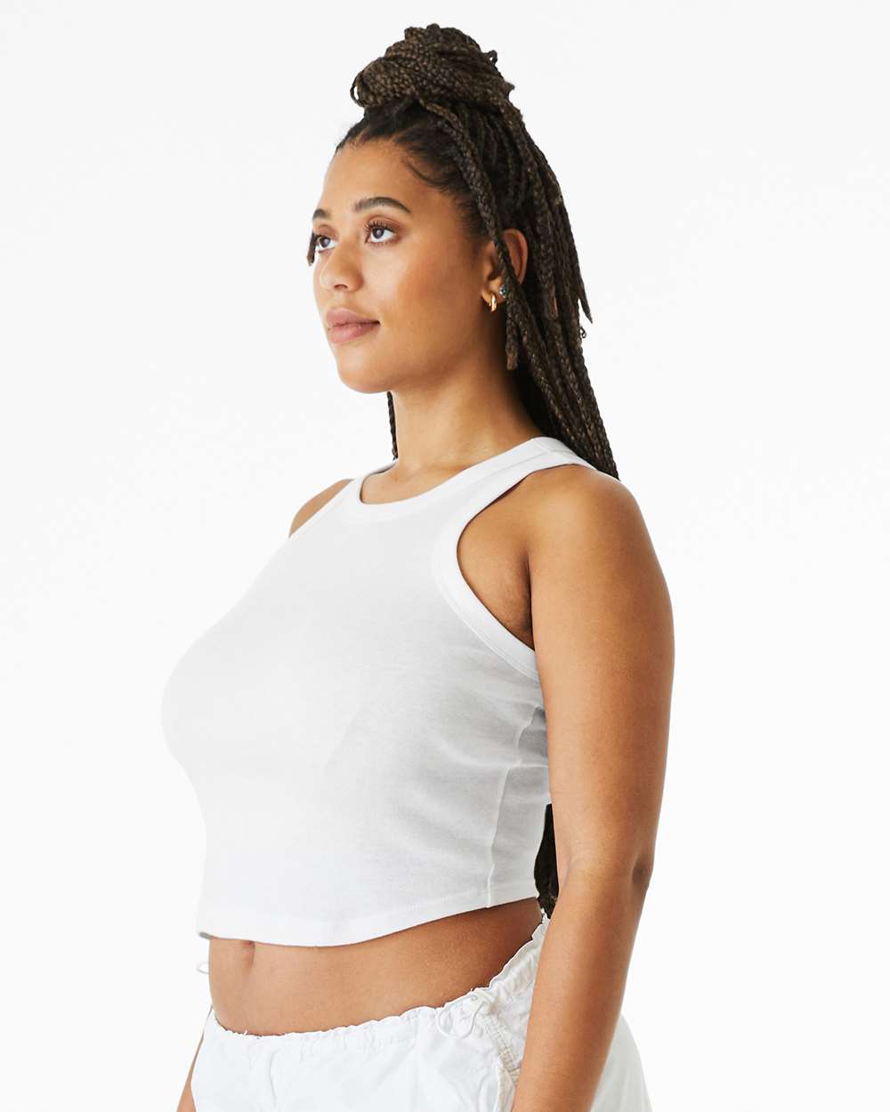 Women's Micro Rib Racer Tank