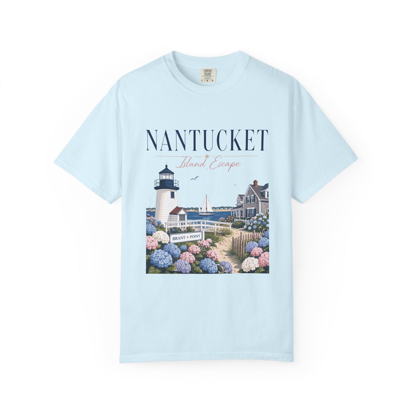 Nantucket Island Escape – Brant Point | Premium Summer Tee