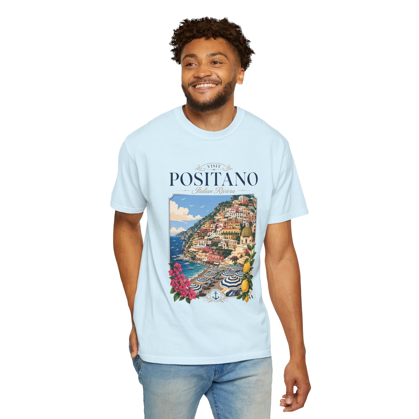 Visit Positano – Italian Riviera | Premium Summer Tee