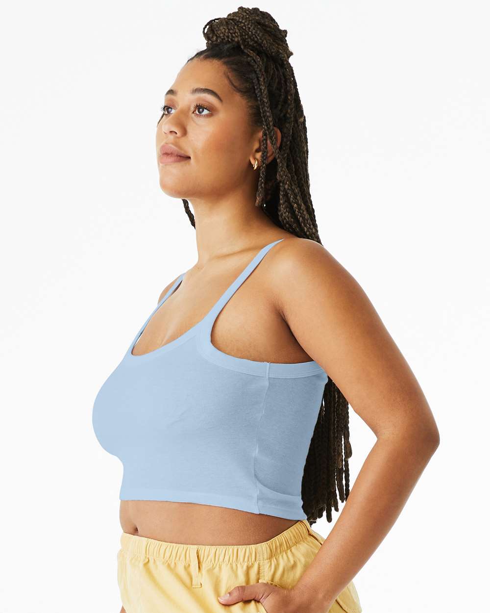 Women's Micro Rib Spaghetti Strap Tank