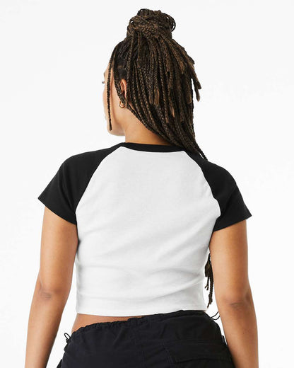 Women's Micro Rib Raglan Baby Tee