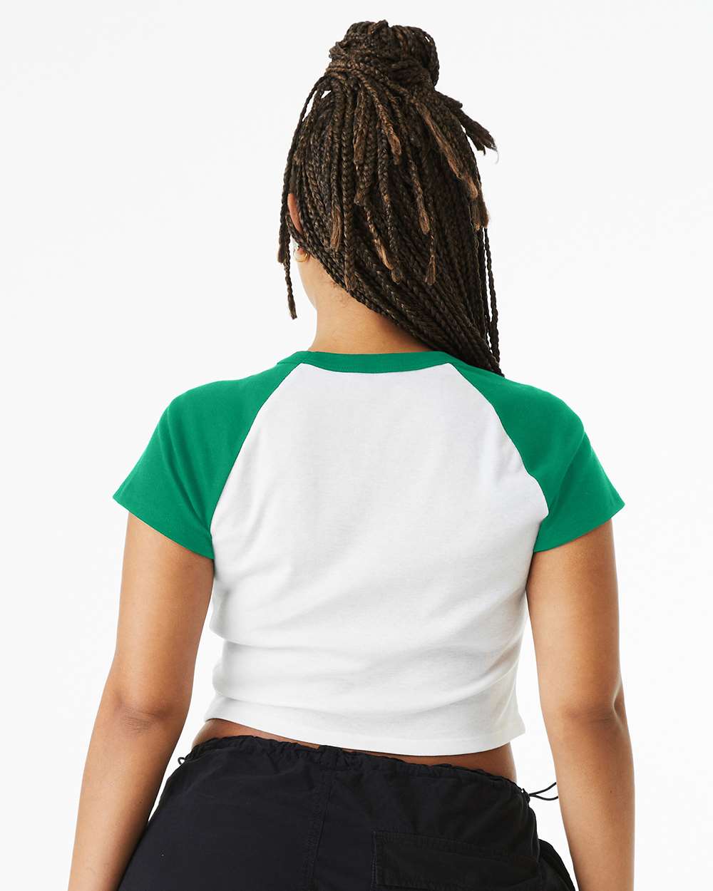 Women's Micro Rib Raglan Baby Tee