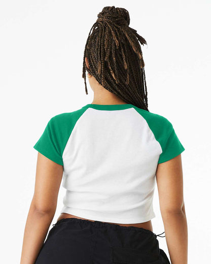 Women's Micro Rib Raglan Baby Tee