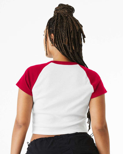 Women's Micro Rib Raglan Baby Tee