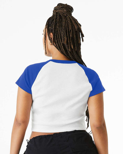 Women's Micro Rib Raglan Baby Tee