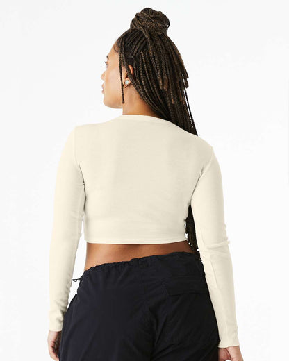 Women's Micro Rib Long Sleeve Baby Tee