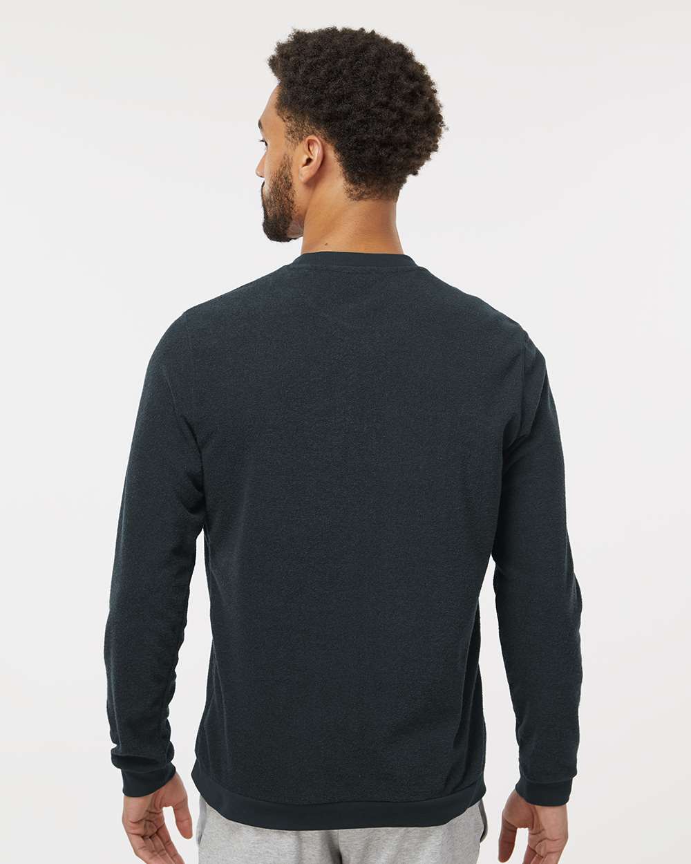 Men's Terry Loop Crewneck Sweatshirt