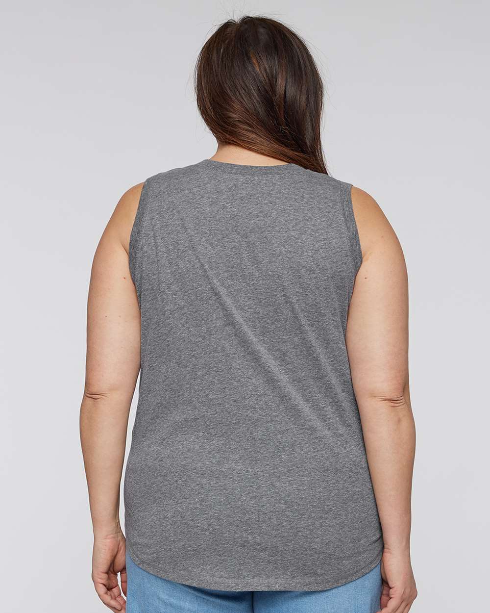 Women's Curvy Relaxed Fine Jersey Tank