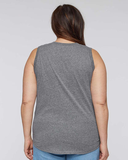 Women's Curvy Relaxed Fine Jersey Tank