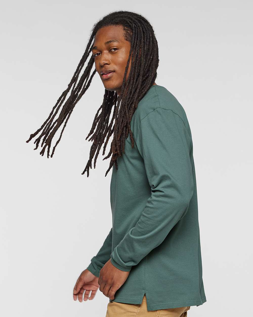 Men's Fine Jersey Long Sleeve Tee