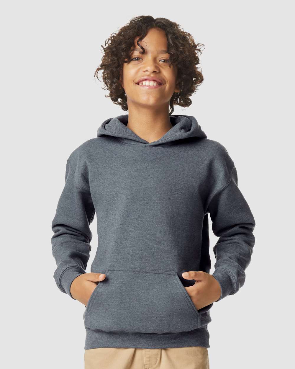 Youth SoftstyleÂ® Midweight Hooded Sweatshirt