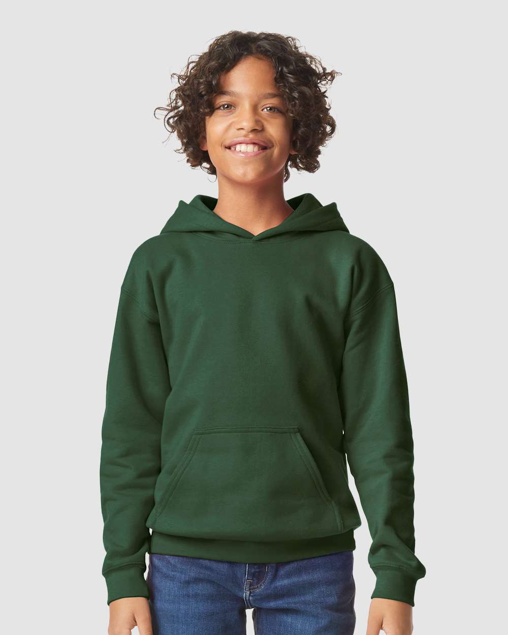 Youth SoftstyleÂ® Midweight Hooded Sweatshirt