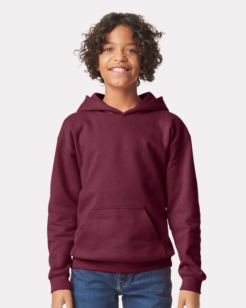 Youth SoftstyleÂ® Midweight Hooded Sweatshirt