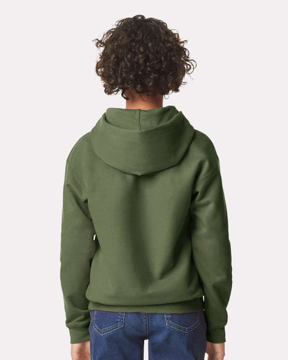 Youth SoftstyleÂ® Midweight Hooded Sweatshirt