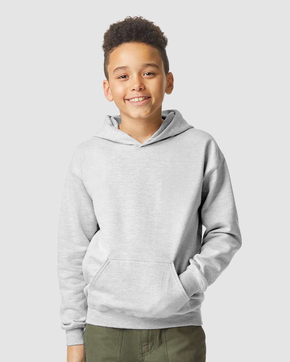 Youth SoftstyleÂ® Midweight Hooded Sweatshirt