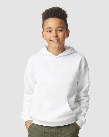 Youth SoftstyleÂ® Midweight Hooded Sweatshirt