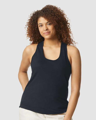 Women's SoftstyleÃ‚Â® CVC Racerback Tank Top