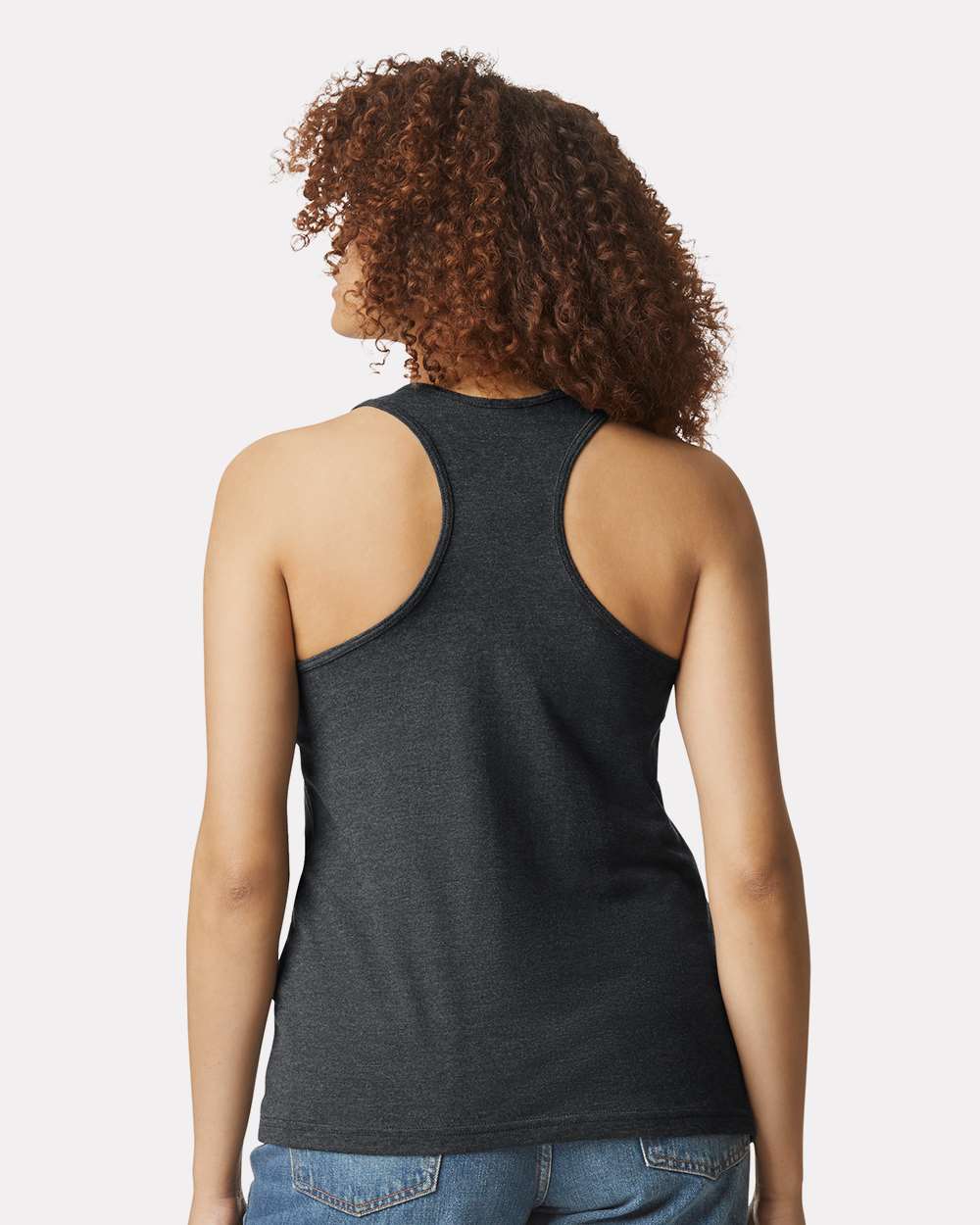 Women's SoftstyleÂ® CVC Racerback Tank Top