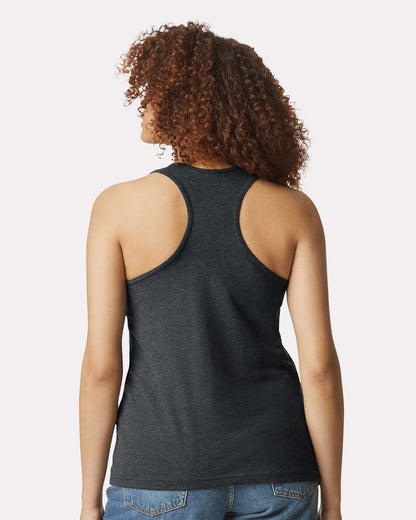 Women's SoftstyleÂ® CVC Racerback Tank Top