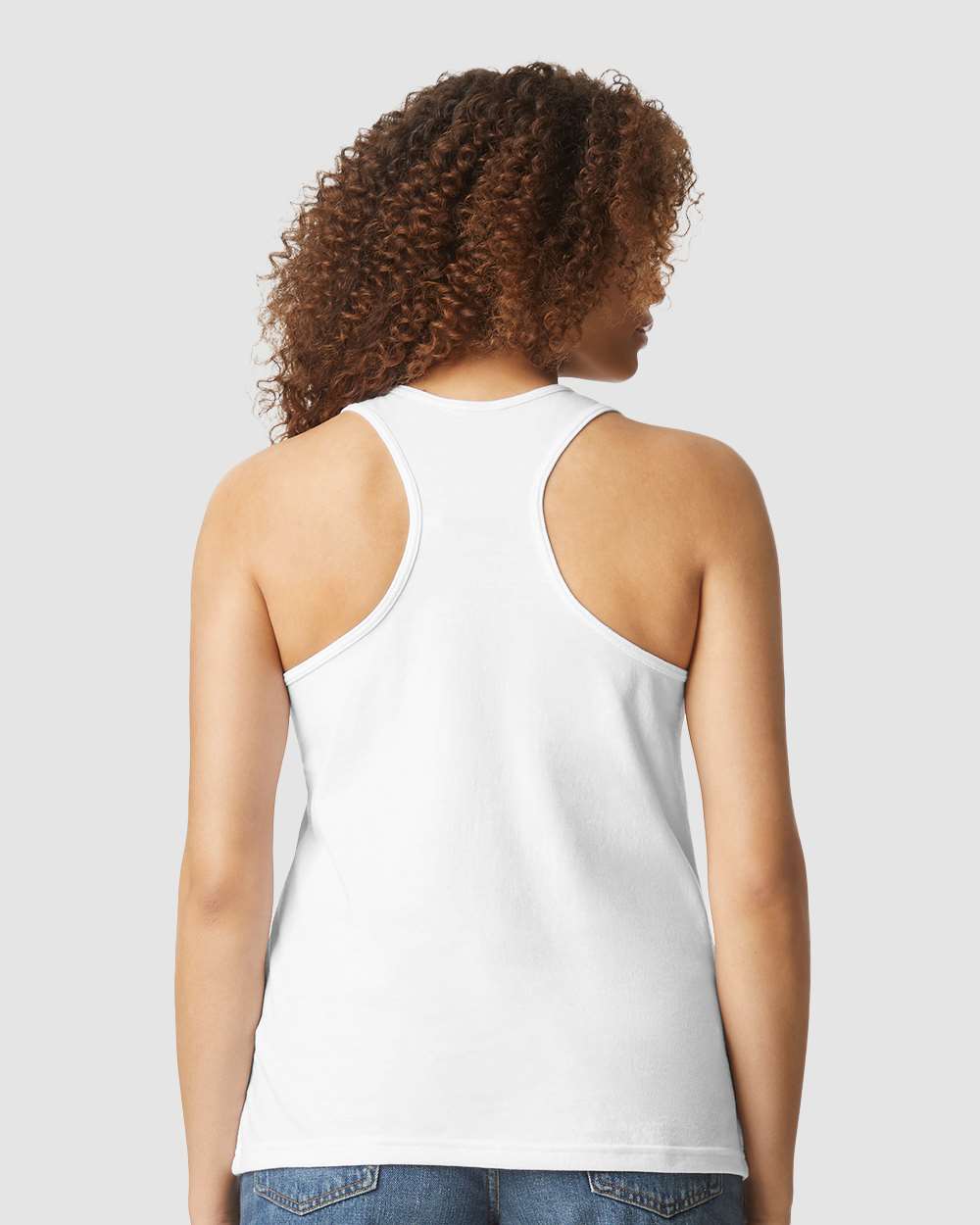 Women's SoftstyleÂ® CVC Racerback Tank Top