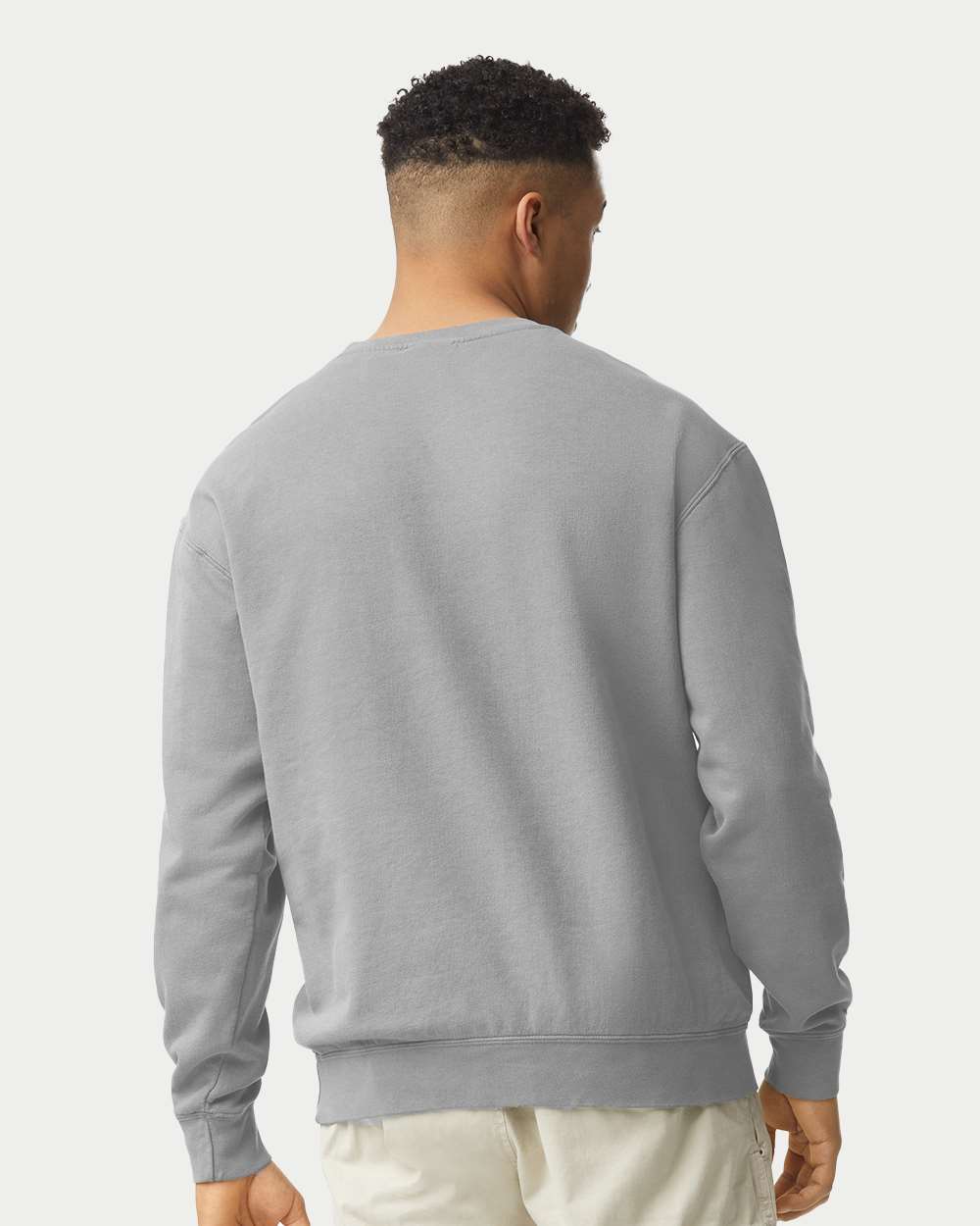 Unisex Garment-Dyed Lightweight Fleece Crewneck Sweatshirt