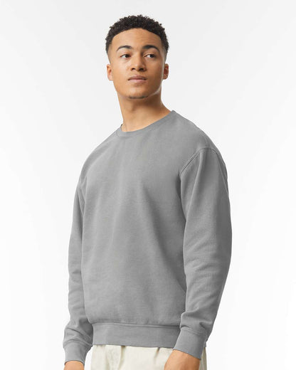 Unisex Garment-Dyed Lightweight Fleece Crewneck Sweatshirt
