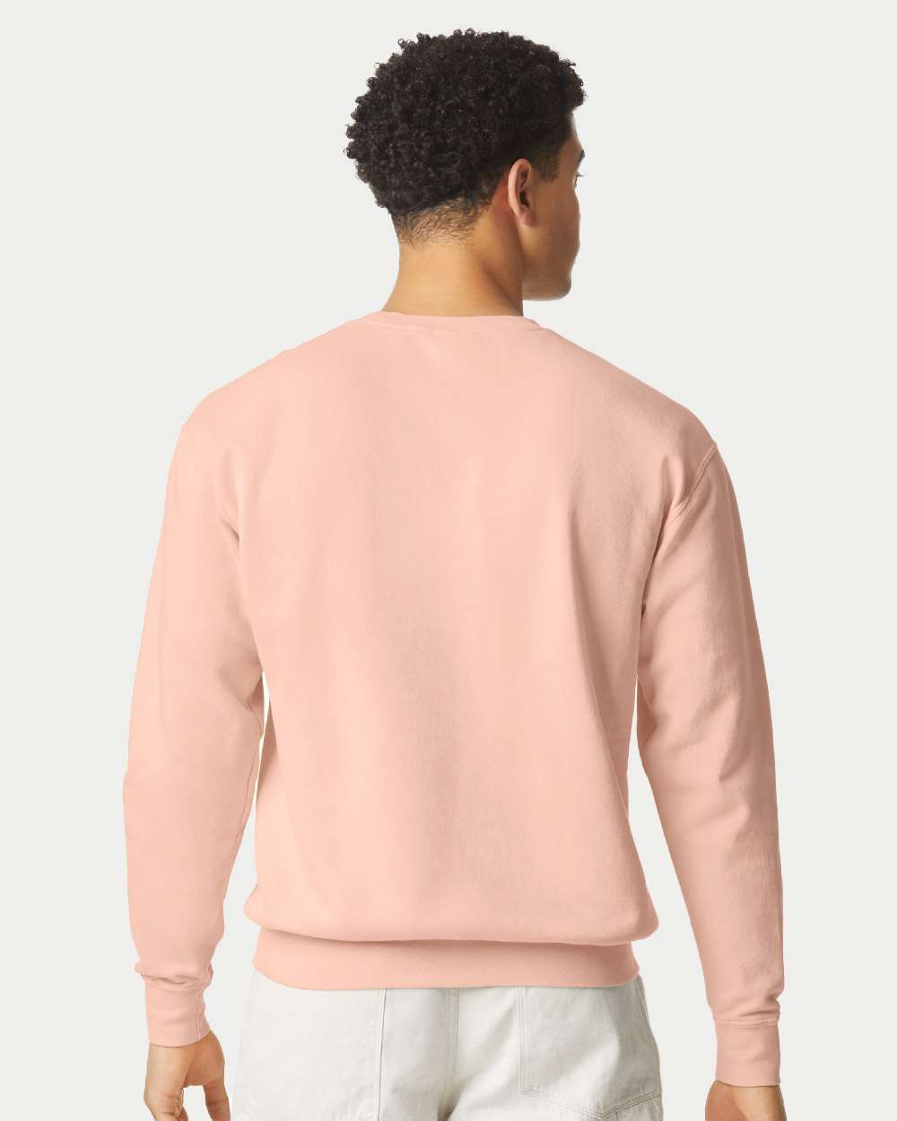 Unisex Garment-Dyed Lightweight Fleece Crewneck Sweatshirt