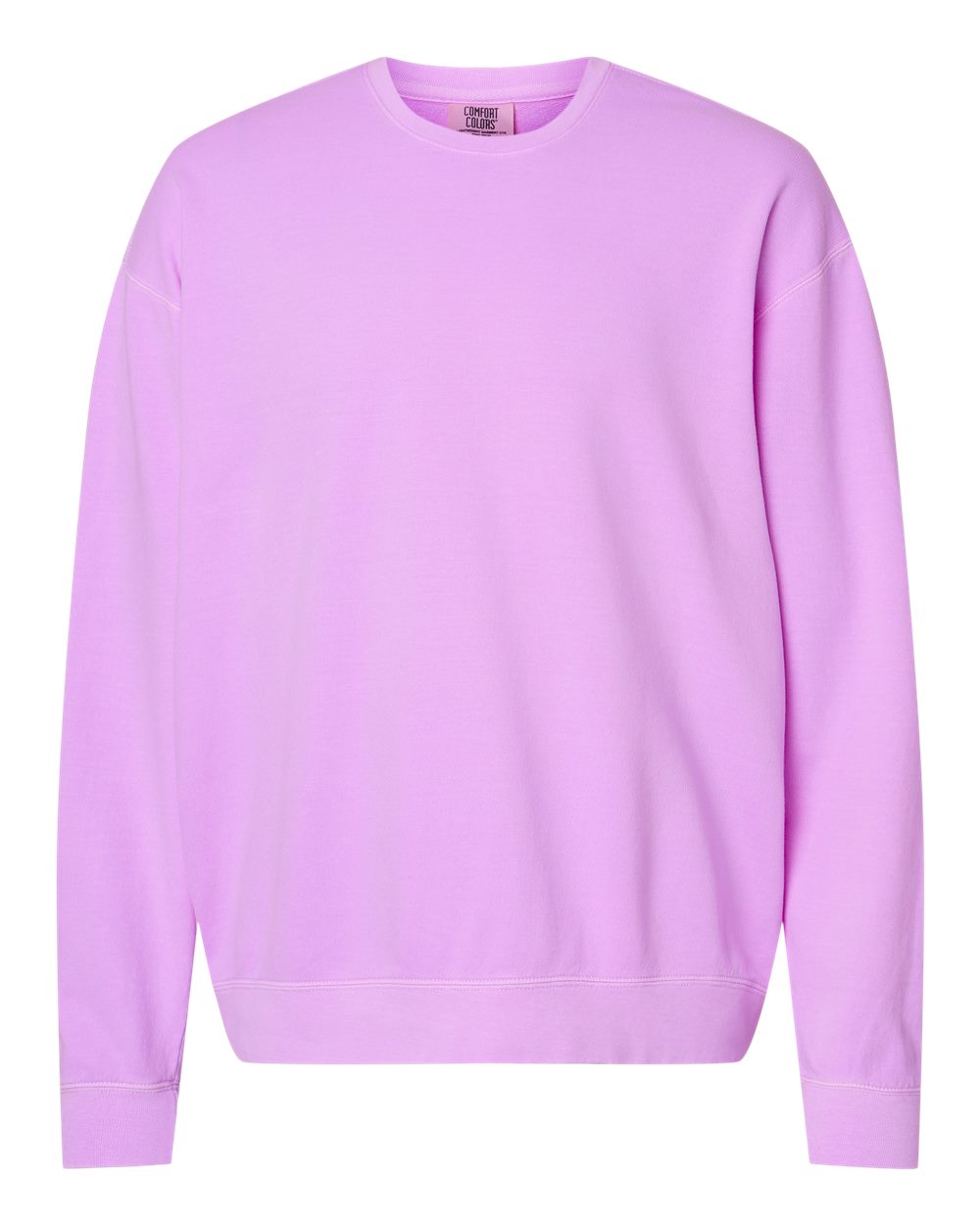 Comfort Colors 1466 Garment-Dyed Lightweight Fleece Crewneck Sweatshirt